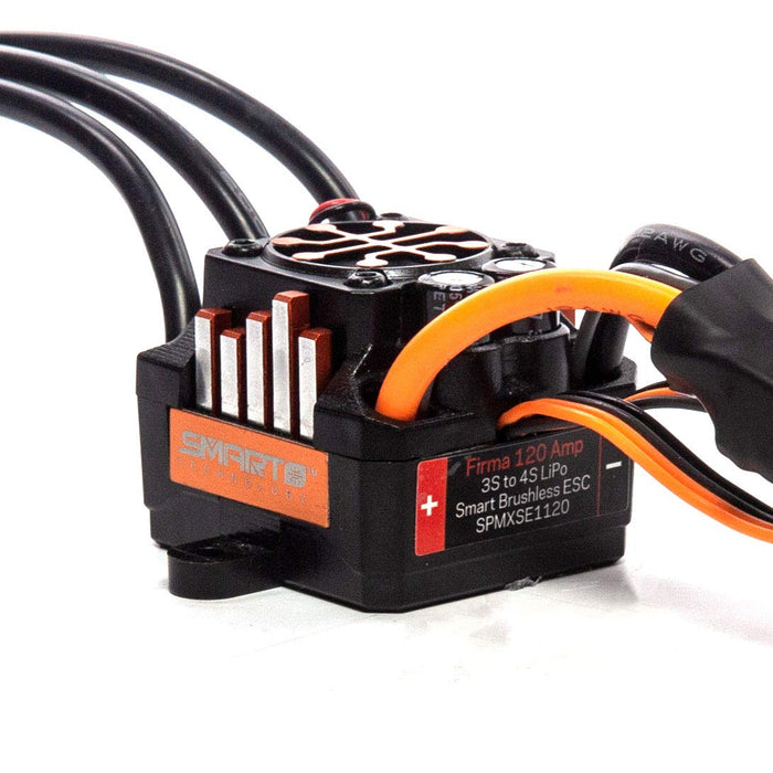 Spektrum SMART Firma 120 Amp Brushless Smart ESC 3S 4S SPMXSE1120 Car Speed Controls & Accessories