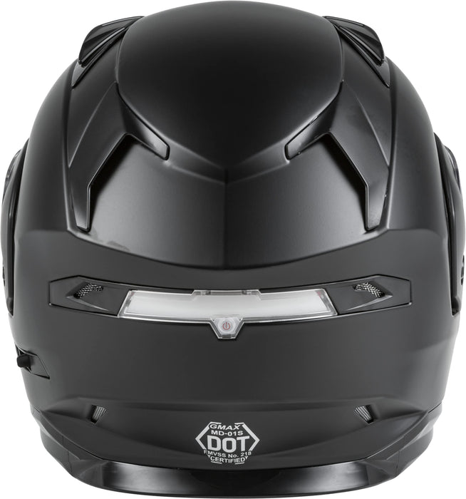 Gmax Md-01S Modular Snow Helmet W/Quick Release Buckle (Matte Black) Xxl M2010078