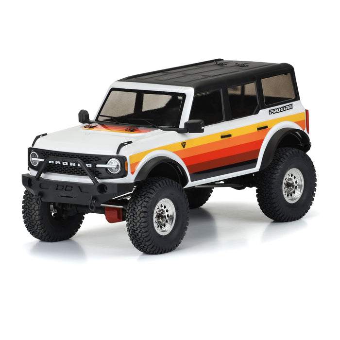 Pro-Line Racing 1/10 2021 Ford Bronco Clr Body Set 12.3 Crawlers PRO357000 Car/Truck Bodies wings & Decals