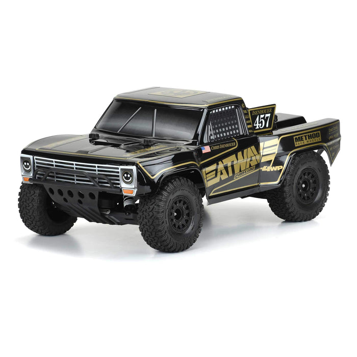 Pro-Line Racing Pre-Cut 1967 Ford F-100 Black Body for SC PRO355118 Car/Truck Bodies wings & Decals