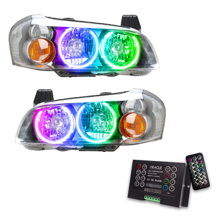 ORACLE Lighting 2002-2003 Compatible with Nissan Maxima Pre-Assembled LED Halo Headlights (With HID Bulbs/ Ballasts) MPN: 7174-333