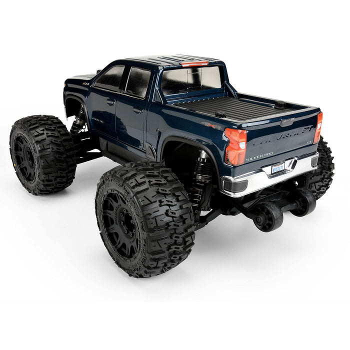 Pro-Line Racing 2021 Chevy Silverado Clear Body E-REVO 2.0 & MAXX PRO358200 Car/Truck Bodies wings & Decals