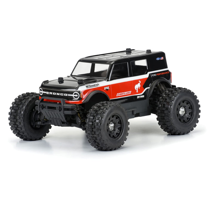 Pro-Line Racing 1/10 2021 Ford Bronco Clear Body Granite/Vorteks PRO359100 Car/Truck Bodies wings & Decals