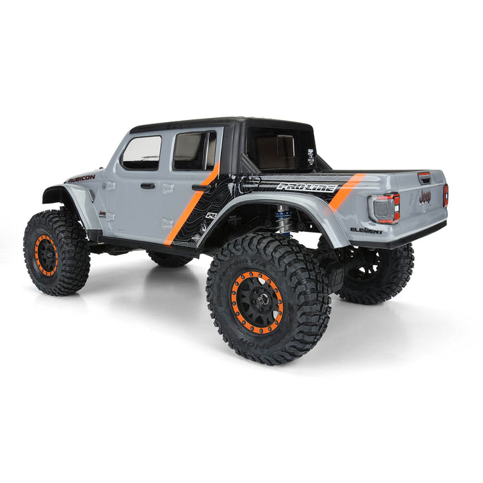 Pro-Line Racing 1/10 2020 compatible with Jeep Gladiator Clear Body 12.3" (313Mm) Wheelbase Crwlrs, Pro353500 PRO353500