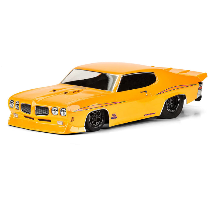 Pro-Line Racing 1/10 1970 Pontiac GTO Judge Clear Body Drag Car PRO358800 Car/Truck Bodies wings & Decals