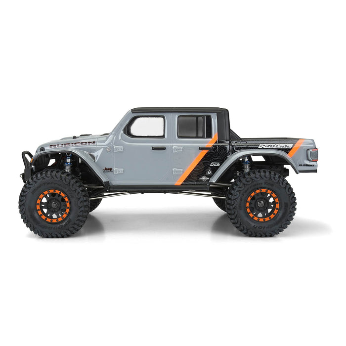 Pro-Line Racing 1/10 2020 compatible with Jeep Gladiator Clear Body 12.3" (313Mm) Wheelbase Crwlrs, Pro353500 PRO353500