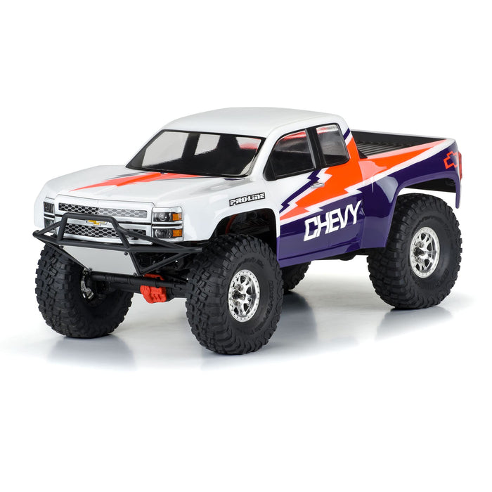 Pro-Line Racing 1/10 2015 Chevy Silverado Pre-Rnr Clr Bdy 12.3 WB PRO360100 Car/Truck Bodies wings & Decals