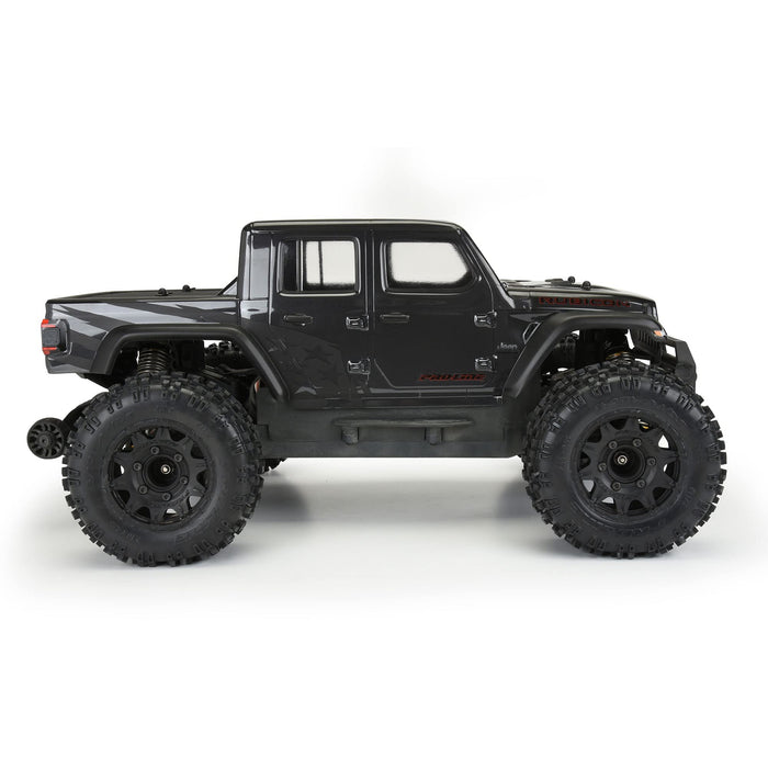 Pro-Line Racing 1/10 compatible with Jeep Gladiator Rubicon Clear Body Granite PRO357500 Car/Truck Bodies wings & Decals