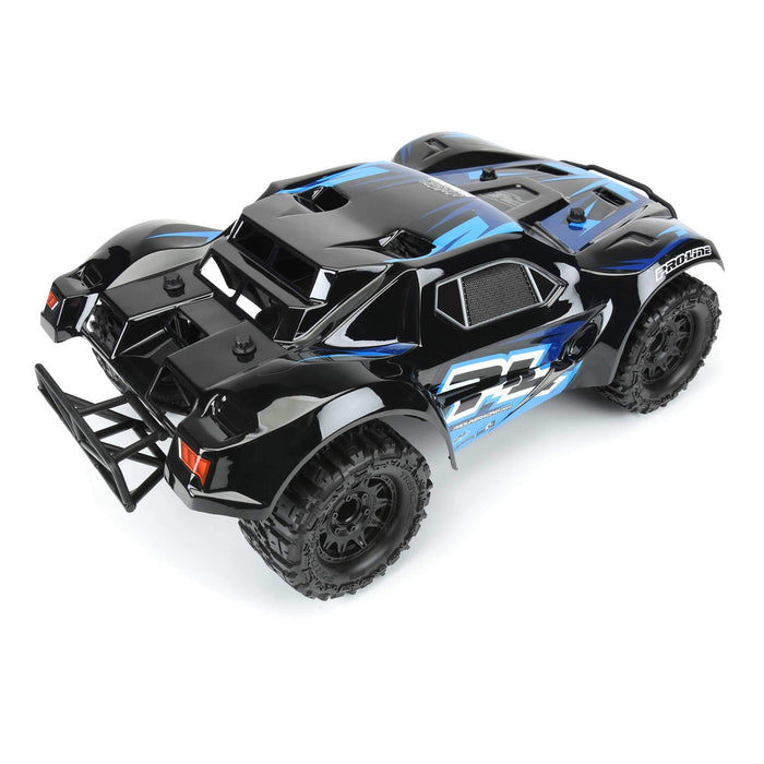 Pro-Line 349818 Pre-Painted / Pre-Cut Monster Fusion Black SC