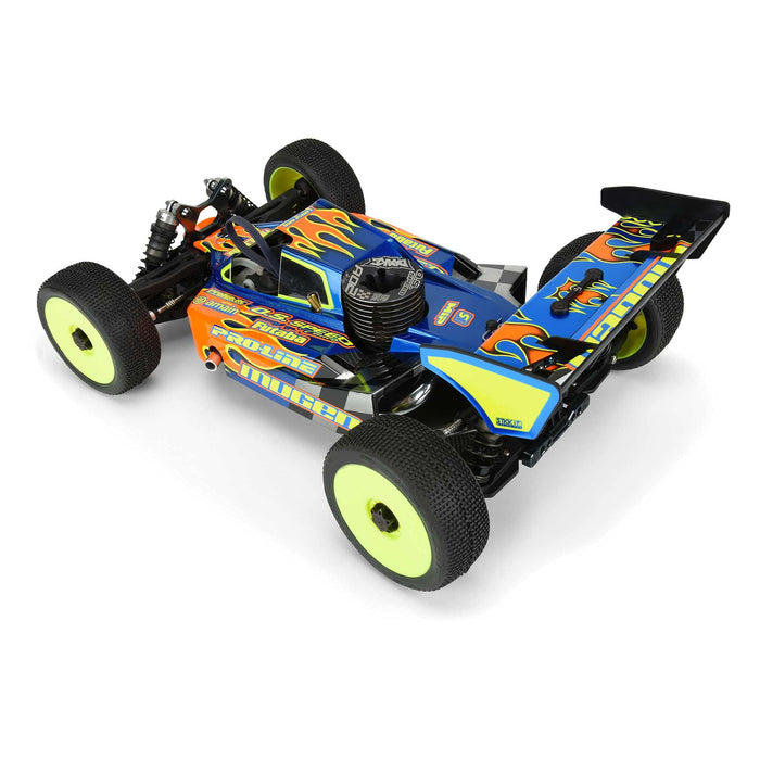 Pro-Line Racing 1/8 Axis Clear Body MBX8 & MBX8 Eco with LCG Battery PRO355300 Car/Truck Bodies wings & Decals