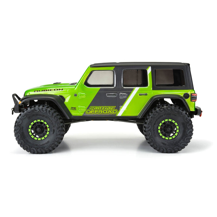 Pro-Line Racing 1/10 compatible with Jeep Wrangler Jl Unlimitd Rubcn Clr Bdy 12.3" (313Mm) Wb Crwlrs, Pro354600 PRO354600