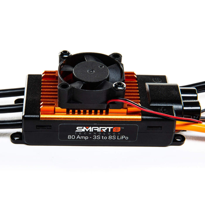 Spektrum SMART Avian 80 Amp Brushless Smart ESC 3S-8S SPMXAE1080 Speed Controls Aircraft