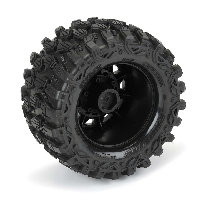 Pro-Line Racing Hyrax 2.8 Tires MTD Black 6x30 Stampede F/R PRO1019010