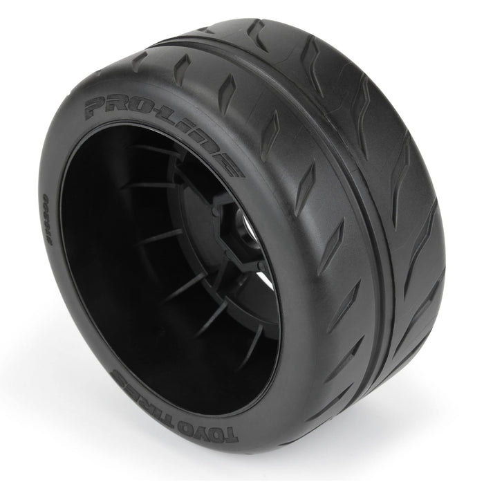 Pro-Line Racing 1/7 Toyo Proxes R888R 53/107 2.9 BELTED MTD 17mm PRO1020010