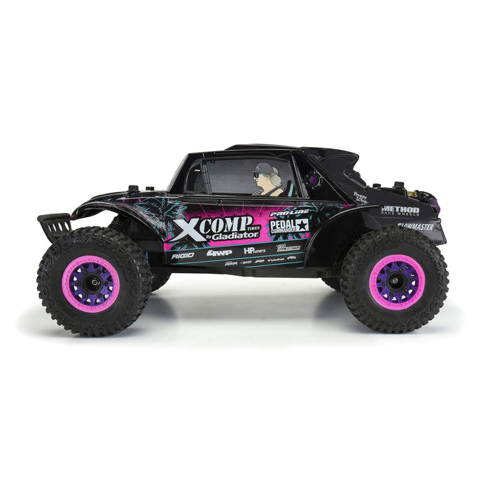 Pro-Line Racing 1/10 Megalodon Desert Buggy Blake Wilkey Black Body: Short Course, Pro356318 PRO356318