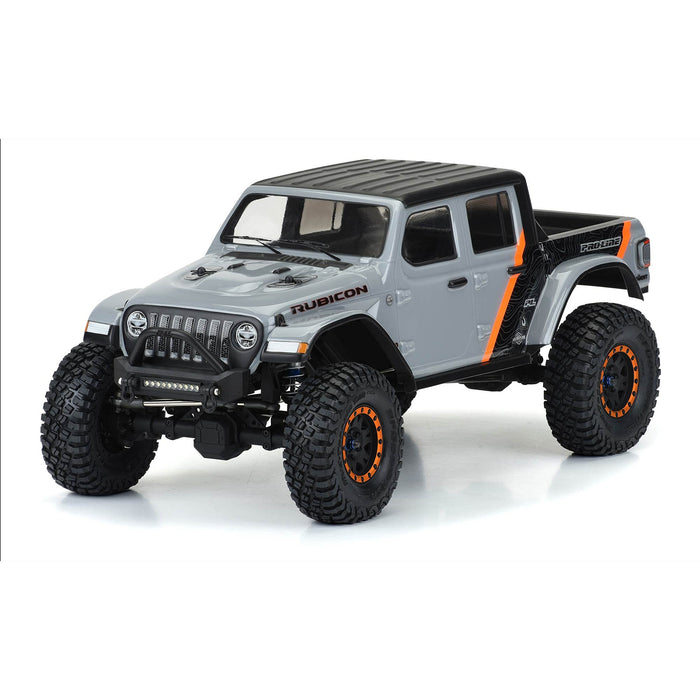 Pro-Line Racing 1/10 2020 compatible with Jeep Gladiator Clear Body 12.3" (313Mm) Wheelbase Crwlrs, Pro353500 PRO353500