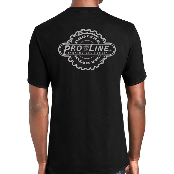 Pro-Line Racing Pro-Line Manufactured Black T-Shirt Medium PRO985502 Apparel