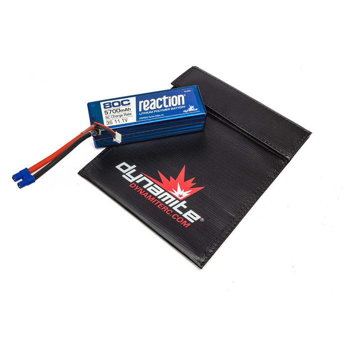 Dynamite Li-Po Charge Protection Bag Small DYN1400 Car Batteries & Accessories