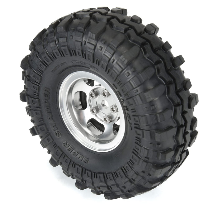 Pro-Line Racing 1/10 Slot Mag Aluminum Front/Rear 1.55" 12Mm Rock Crawler Wheels (2), Pro279800 PRO279800