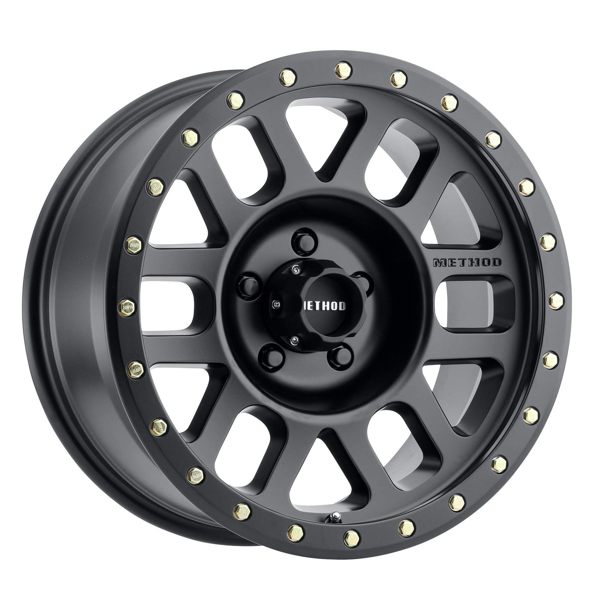 Method Wheels Method Race Wheels 309 Grid Matte Black 17X8.5" 5X5.5", 0Mm Offset 4.75" Backspace, Mr30978555500 MR30978555500