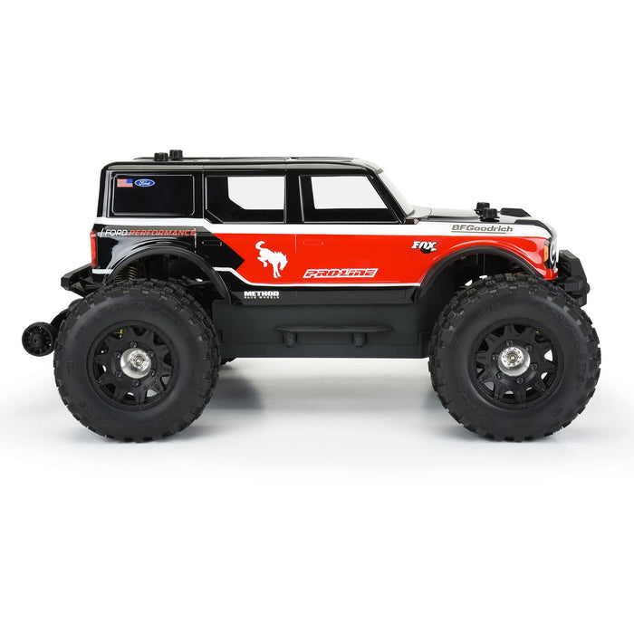 Pro-Line Racing 1/10 2021 Ford Bronco Clear Body Granite/Vorteks PRO359100 Car/Truck Bodies wings & Decals