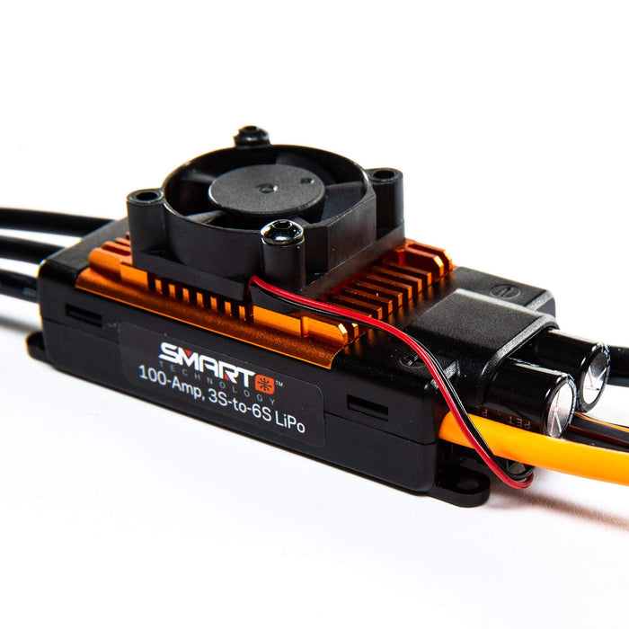 Spektrum SMART Avian 100 Amp Brushless Smart ESC 3S-6S SPMXAE1100 Speed Controls Aircraft