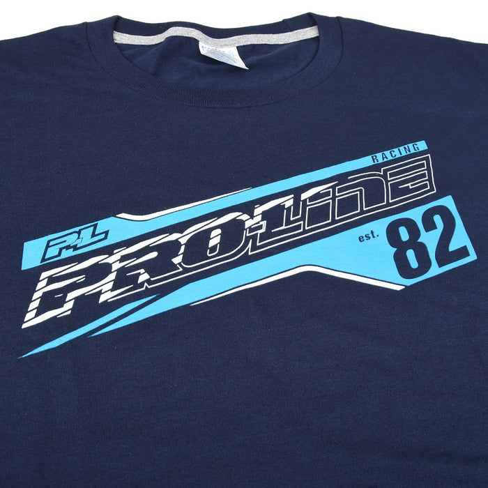 Pro-Line Racing Pro-Line Streak Deep Navy T-Shirt Small PRO985401 Apparel