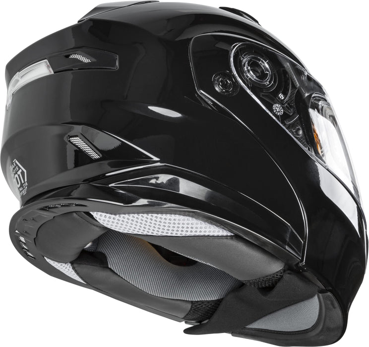 Gmax Md-01S Modular Snow Helmet Black 2X M2010028