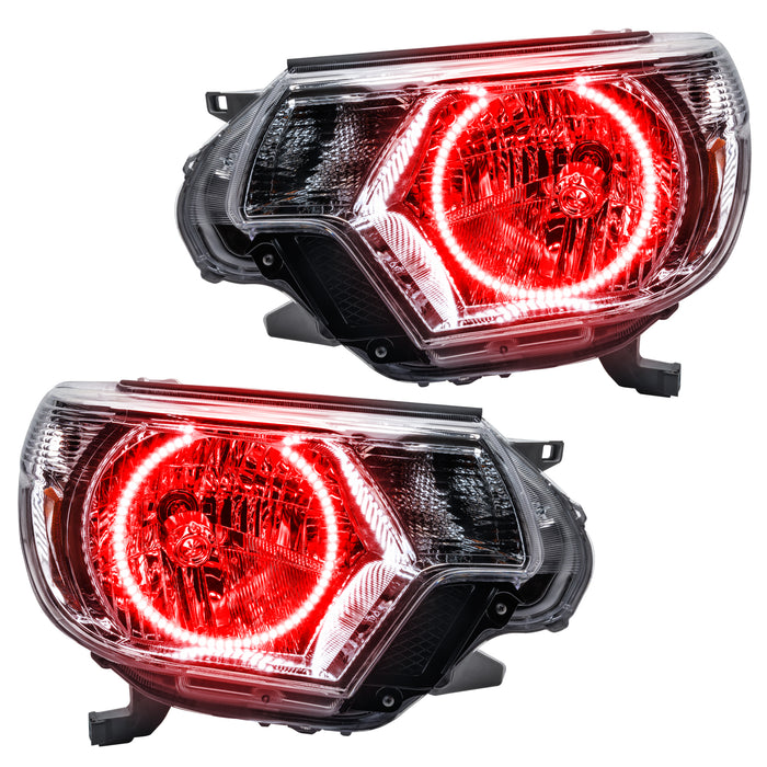 ORACLE Lighting 2012-2015 Fits toyotaTacoma Pre-Assembled LED Halo Headlights (Chrome Housing) MPN: 8163-003