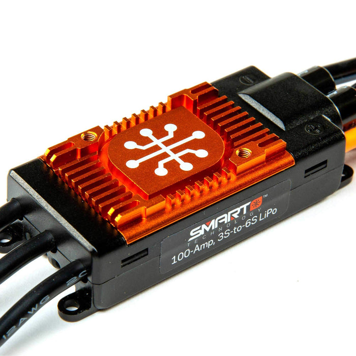 Spektrum SMART Avian 100 Amp Brushless Smart ESC 3S-6S SPMXAE1100 Speed Controls Aircraft