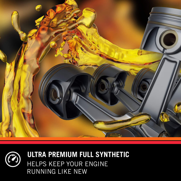 K&N 104097 Motor Oil: 0W-20 Full Synthetic Engine Oil: Ultra Premium Protection, 1 Quart