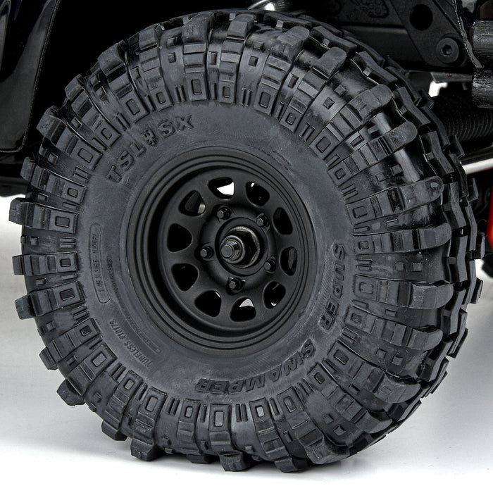 Pro-Line Racing 1/10 Keystone Front/Rear 1.55" 12mm Rock Crawler Wheels 2 Black PRO279703