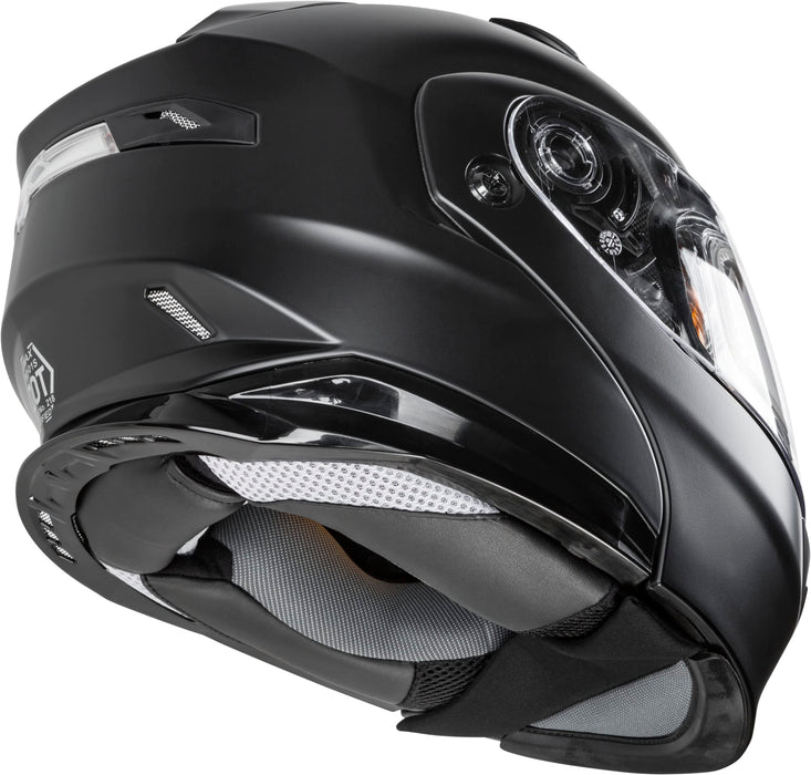 Gmax Md-01S Modular Snow Helmet W/Quick Release Buckle (Matte Black) Xxl M2010078