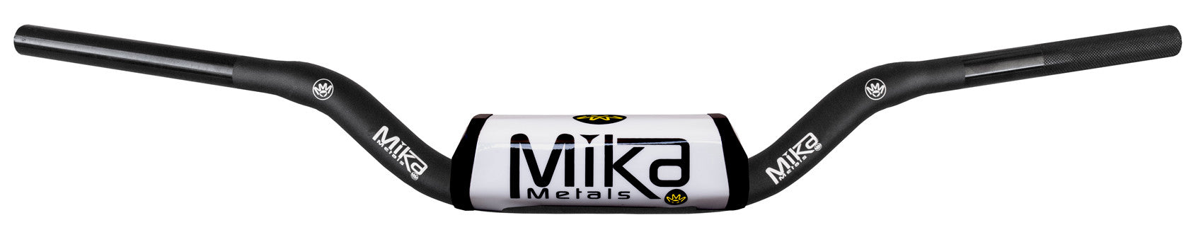 Mika Metals Handlebar Raw Series 1-1/8" Mcgrath Bend Wht MK-RA-MC-WHITE