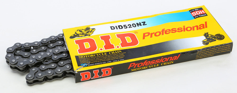 D.I.D. D.I.D 520Nzx120Fb 520 Nz Super Non O-Ring Chain 120 Links (Natural) 520NZX120FB