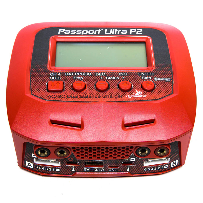 Dynamite Passport P2 2 Port AC/DC Multi-Charger DYNC3016