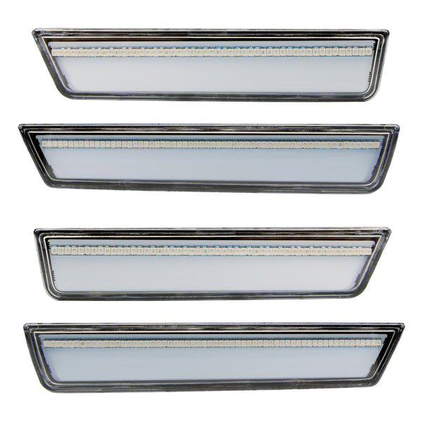 ORACLE Lighting 2008-2014 Compatible with Dodge Challenger Concept Sidemarker Set Ghosted Paint MPN: 9800-PB8-G