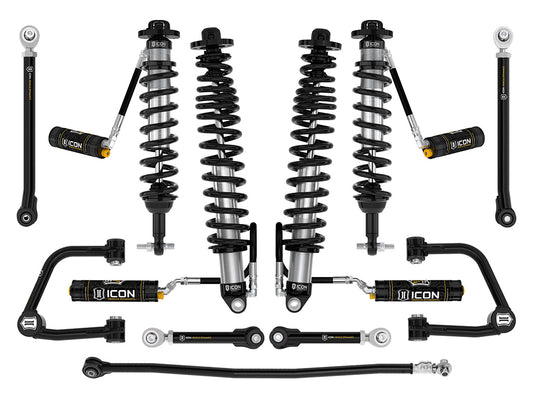 ICON 21-UP BRONCO SASQUATCH 2-3" LIFT STAGE 7 SUSPENSION SYSTEM TUBULAR K40017T