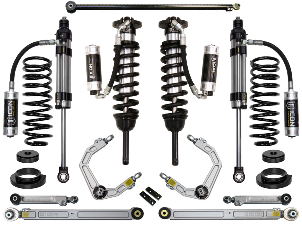 Icon 2003-2009 Lexus Gx470 0-3.5" Lift Stage 8 Suspension System With Billet Upper Control Arms K53178