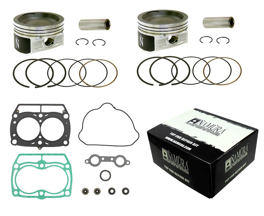 Namura Top End Repair Kit, Fits Standard Bore 79.96Mm Na-50080-Bk NA-50080-BK