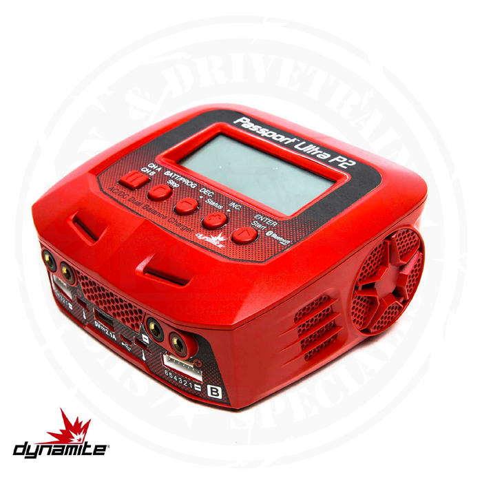 Dynamite Passport P2 2 Port AC/DC Multi-Charger DYNC3016