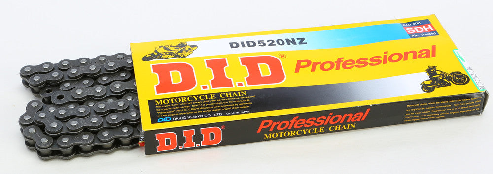 D.I.D. D.I.D Racing Chain Super Non O-Ring Nz Series Chain 520 110 Links 520Nz-110 520NZX110FB