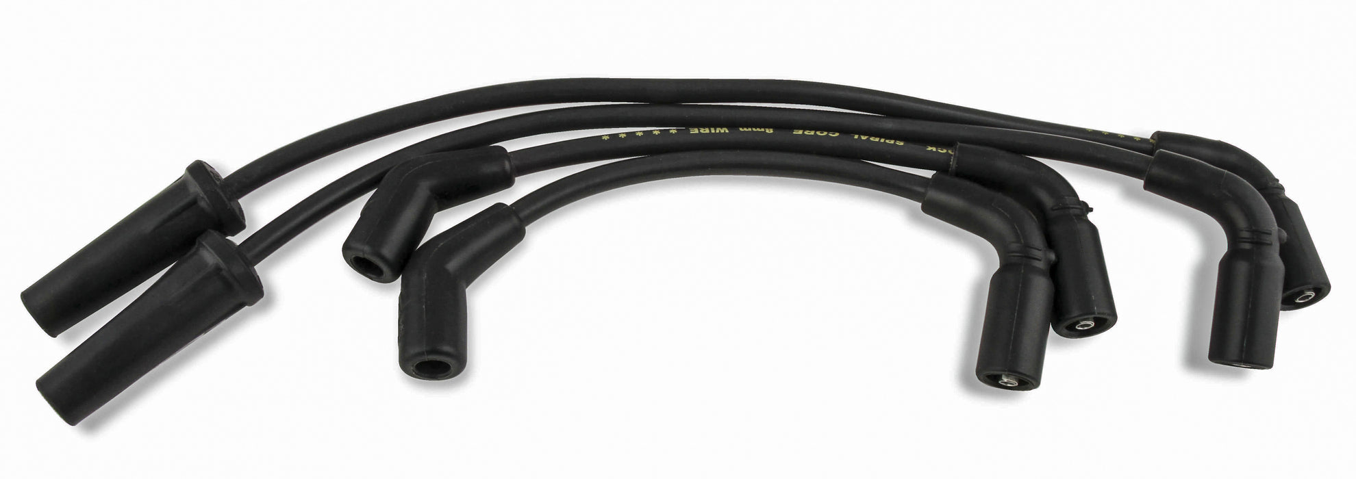 Accel 8Mm Wires Softail `18-Up Black 171117-K