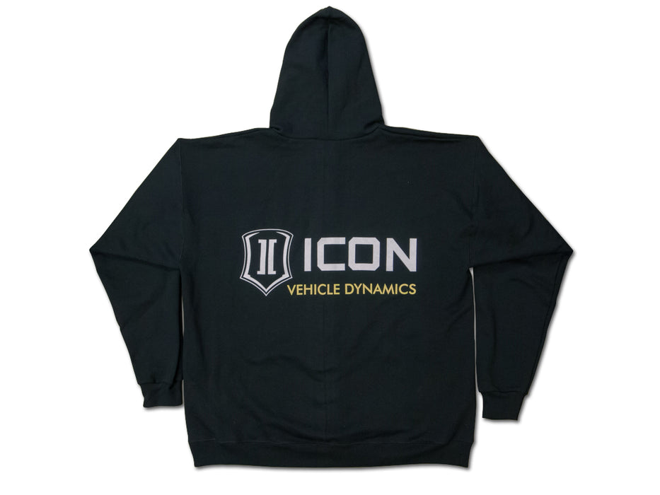 Icon Standard Hoody Black Size Large ICON-HOODY-STD-BLK-L