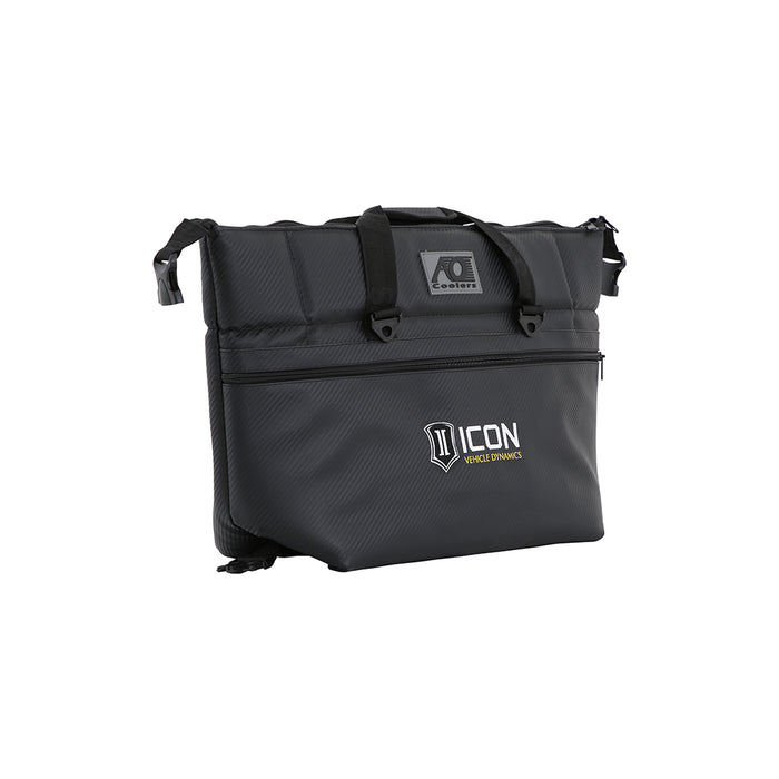 Icon 24Pk Carbon Ao Cooler With Standard Logo ICON-2142-STL-BL/CB-24PK